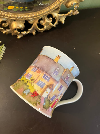 Dunoon Emma Ball Cottage Garden Fine Bone China Mug