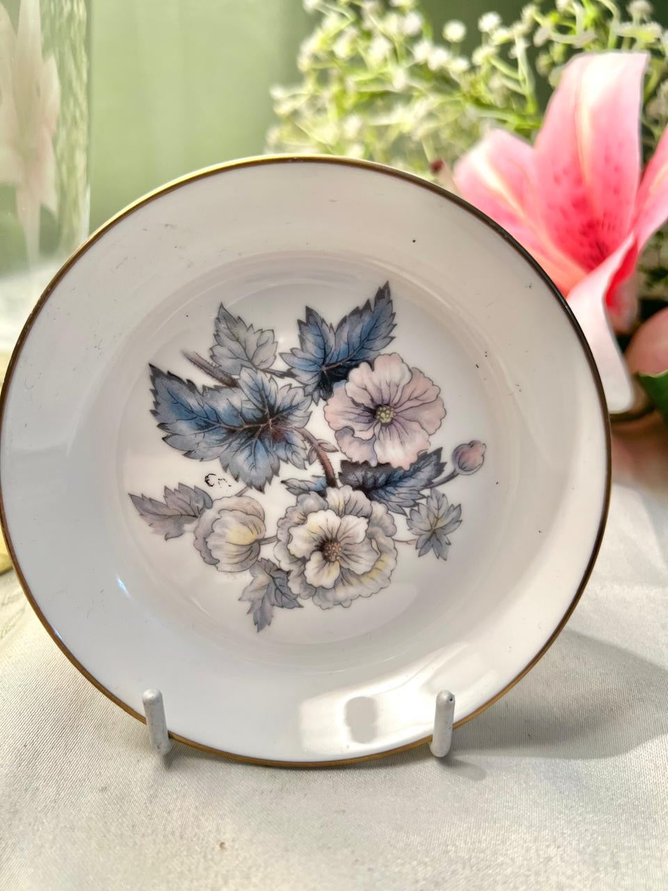 Royal Worcester Fine Bone China Floral Dishes Set of 2 10–11 cm