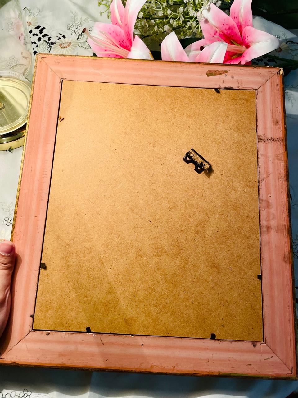 The Sweet-Pea Fairies Framed Painting Gold-Tone Frame 40 cm