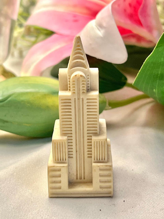 Vintage Art Deco Skyscraper Miniature Decor Approx. 3 in