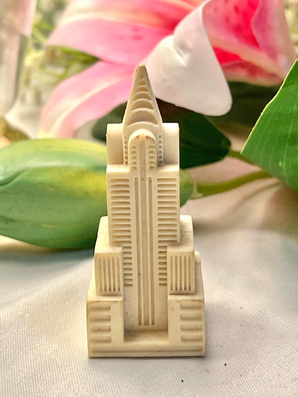 Vintage Art Deco Skyscraper Miniature Decor Approx. 3 in