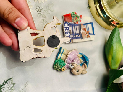 Travel & Animal Magnet Pieces Set of 3