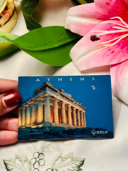 Fridge Magnet Summer Dream Editions Athens Greece Souvenir Decor 10cm