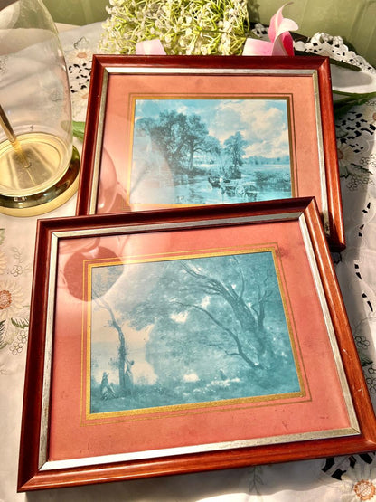 landscape painting 2-Piece Set Large 12 in
