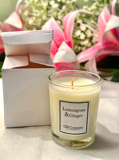 Gift Company Lemongrass & Ginger Candle Approx. 7 cm
