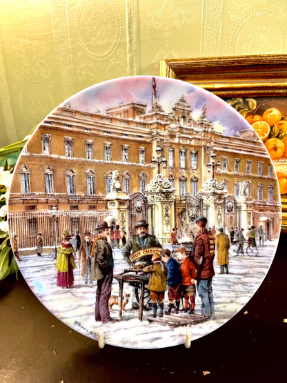 Davenport Hot Chestnut Seller Limited Edition Collector Plate 1992
