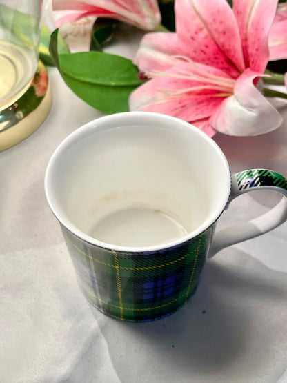 Leonardo Collection Dress Gordon Tartan Fine China Mug 9.5cm