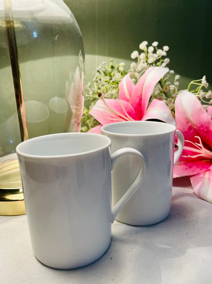 Marks & Spencer Maxim White 2-Piece Mug Set Approx. 10 cm