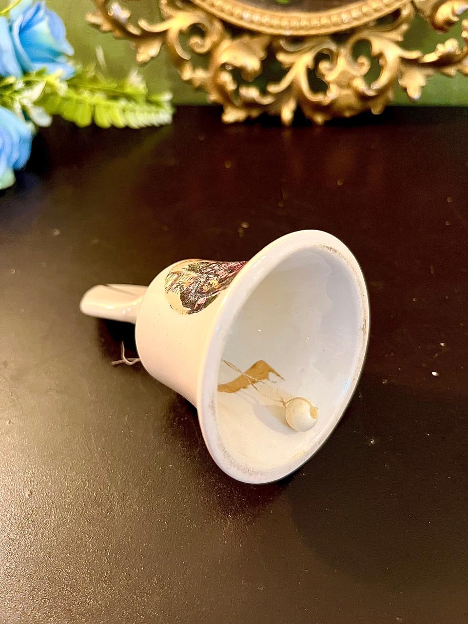 Fine bone china Bell with Vintage Scene Design