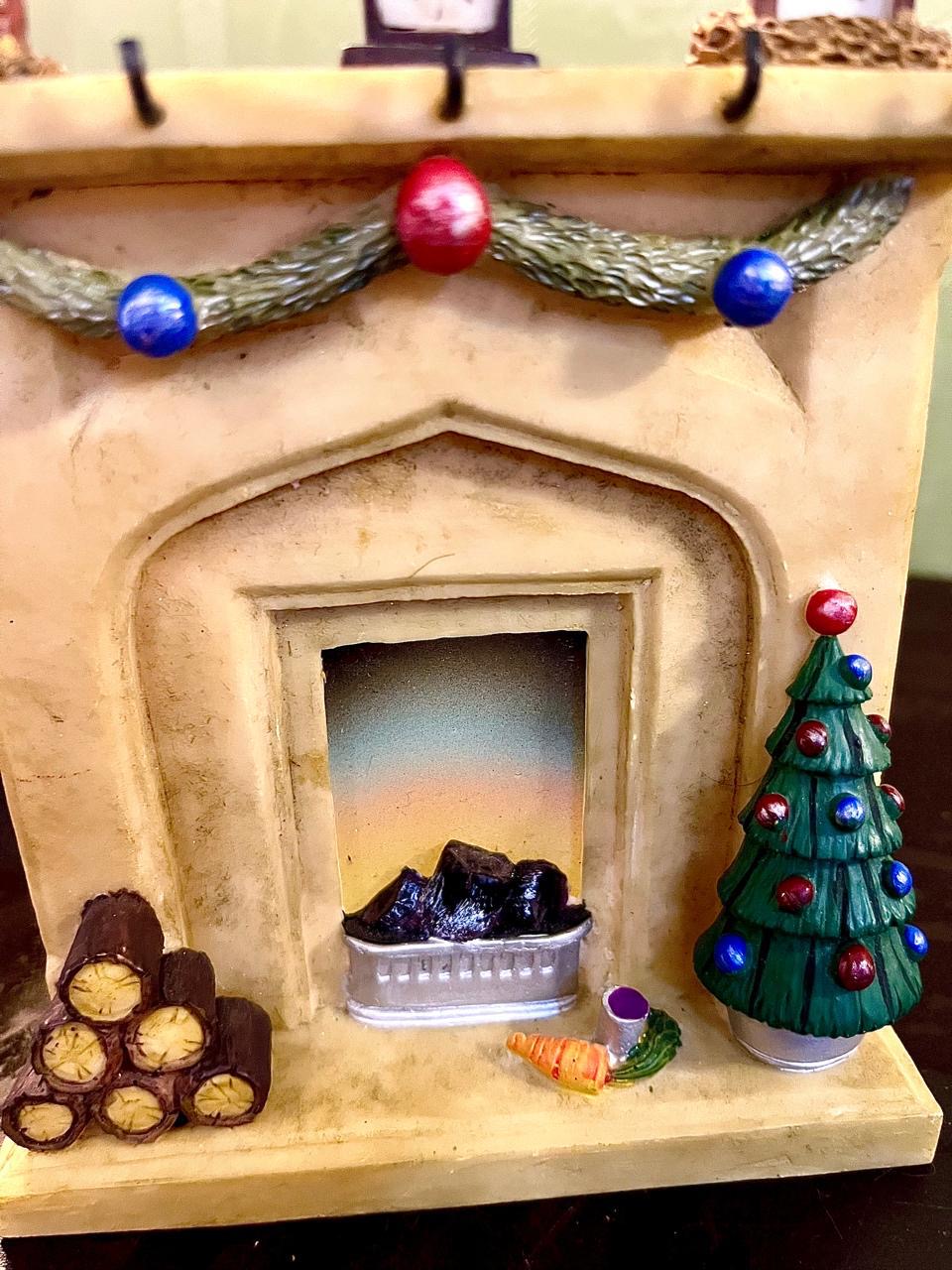Christmas Fireplace Ornament