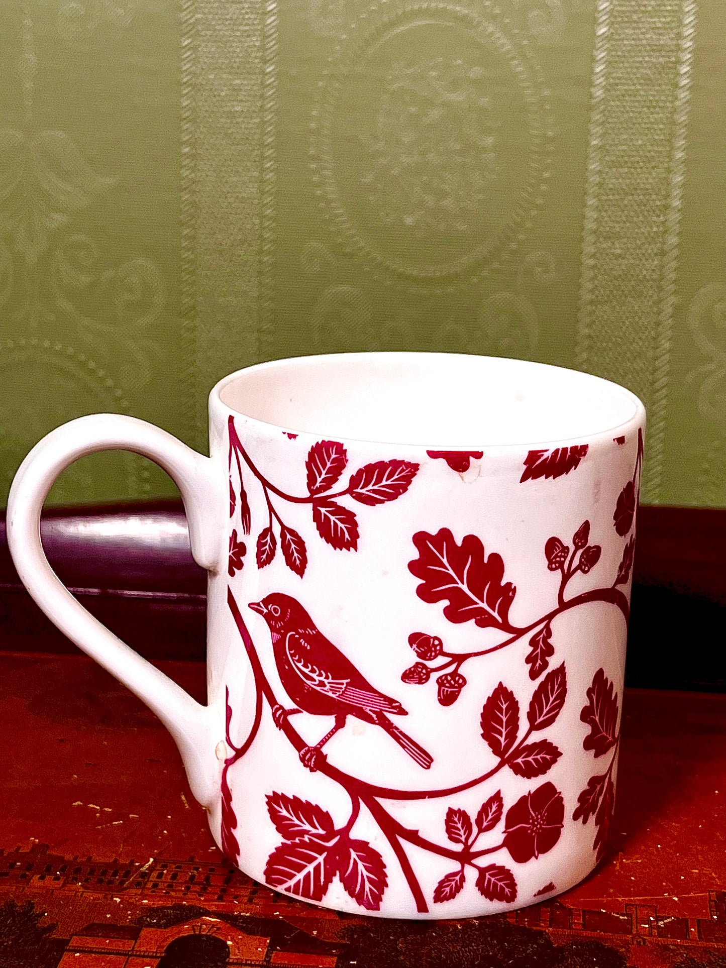 William Watson West Rural Renaissance Fine Bone China Bird & Botanical Mug – Graduate Collection UK