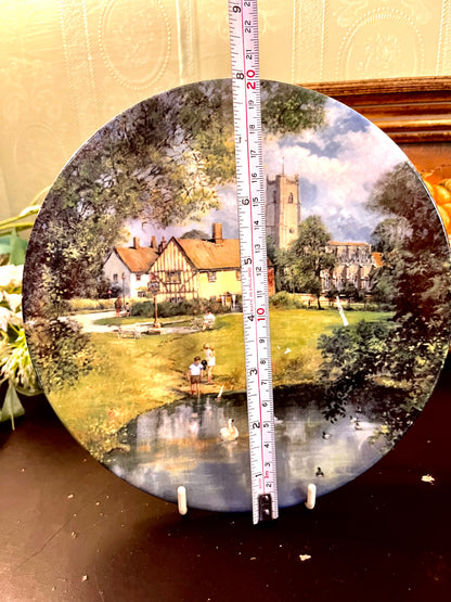 Royal Doulton The Village Pond Collector Plate 20 cm