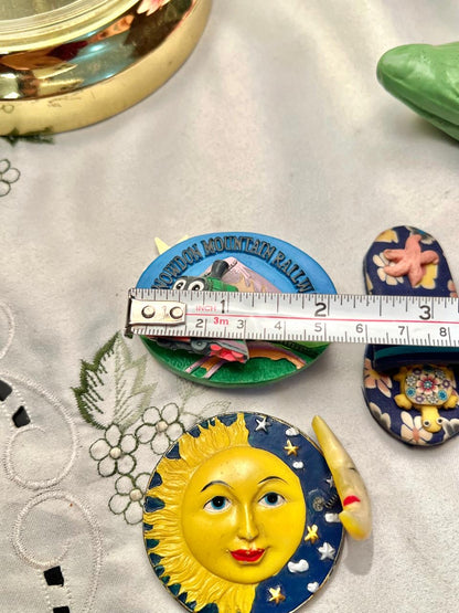 Decorative Souvenir Set – Snowdon Railway, Sun & Moon – 3 Pcs