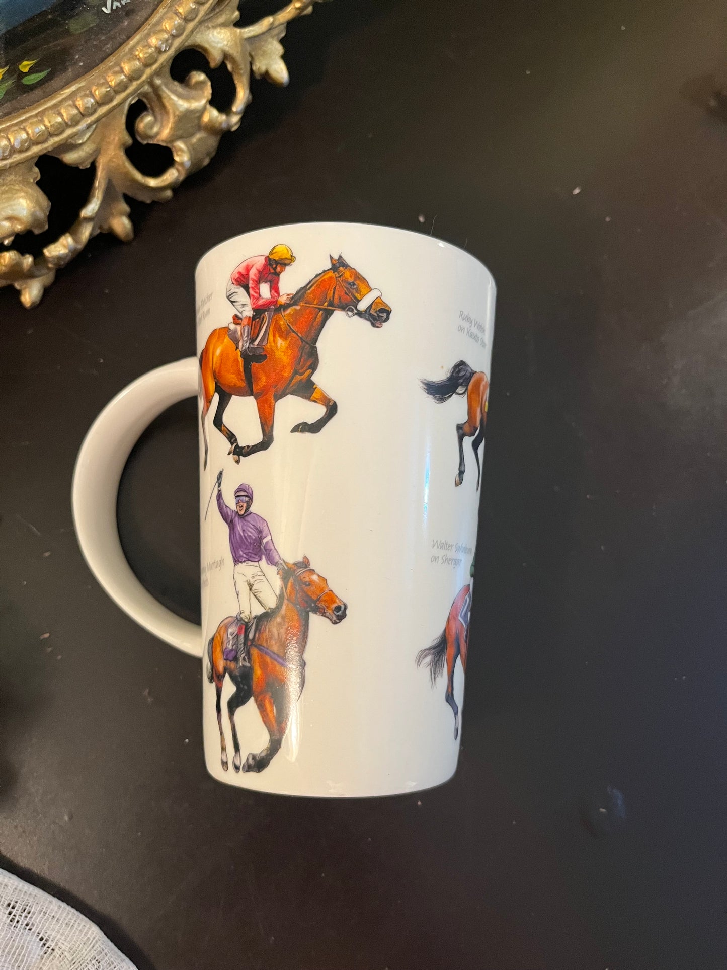 The Leonardo Collection Winning Post Horse Racing Fine China Mug