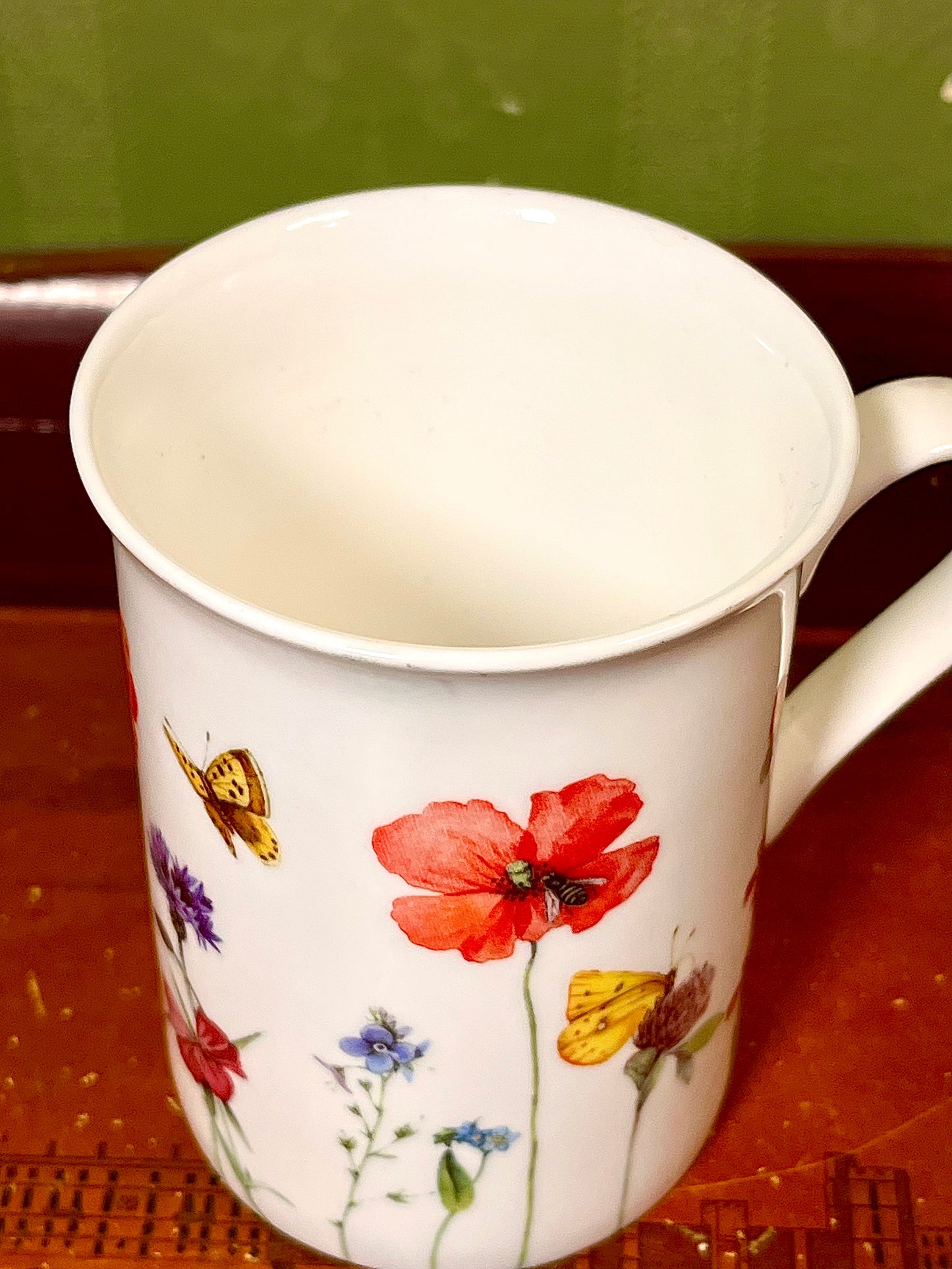Stechcol Fine Bone China Wildflower & Butterfly Mug – Heath McCabe England