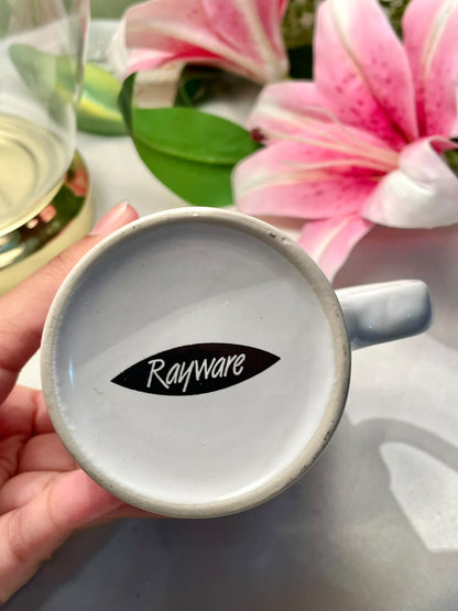 Rayware Purple Abstract Ceramic Mug 10.5 cm