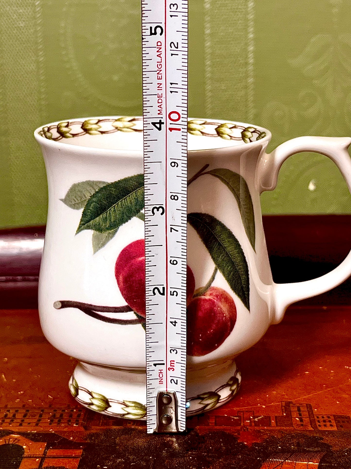 Queen’s RHS Hookers Fruit Fine Bone China Cherry Mug