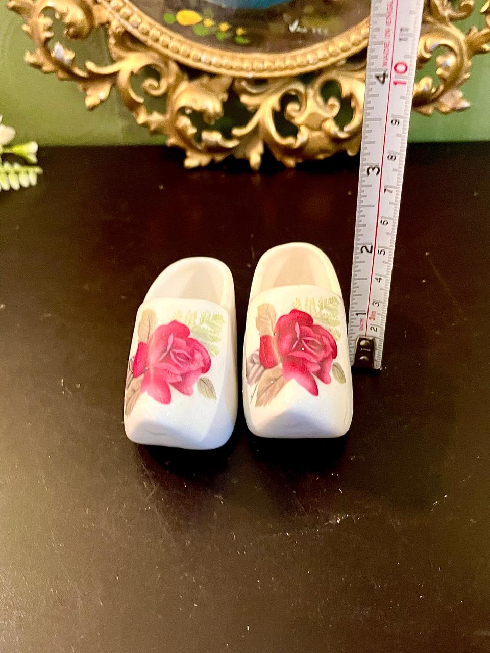 Pair of Mini Ceramic Boots