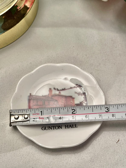 Giftees Bone China Gunton Hall Souvenir Dish