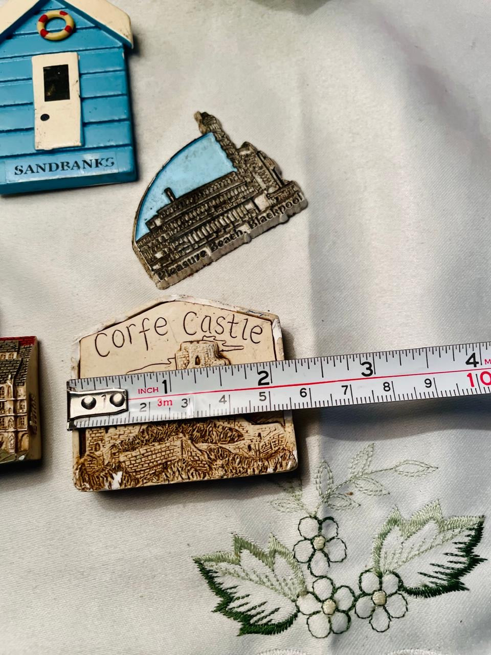 House Travel Landmark Magnet Pieces Set of 5