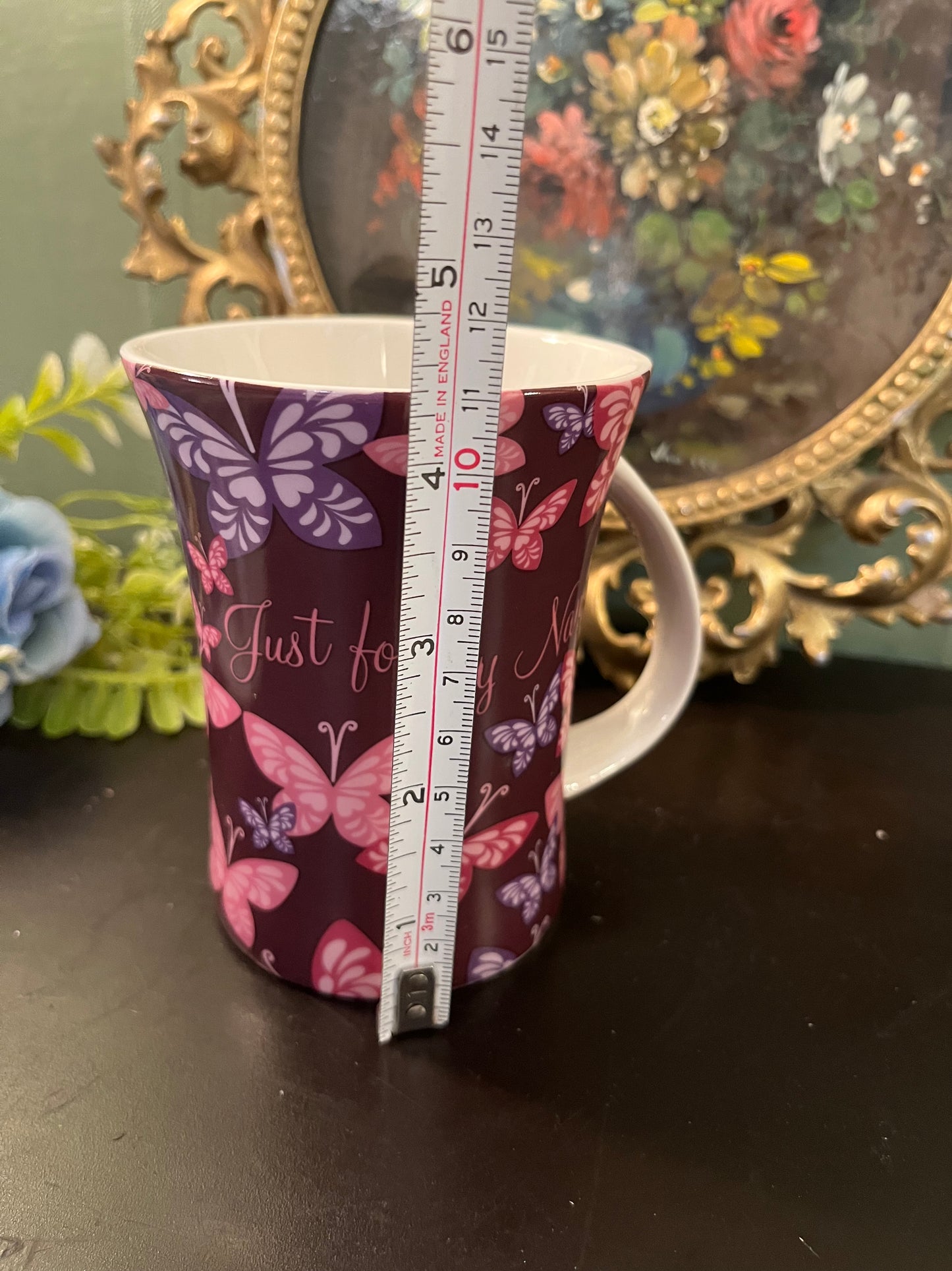 Just for My Nan Butterfly Ceramic Mug