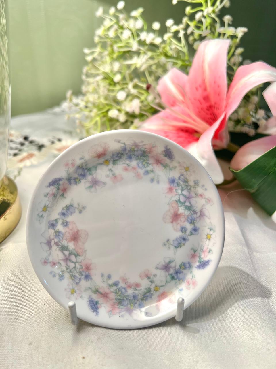 Wedgwood Angela Bone China Floral Plate 10 cm