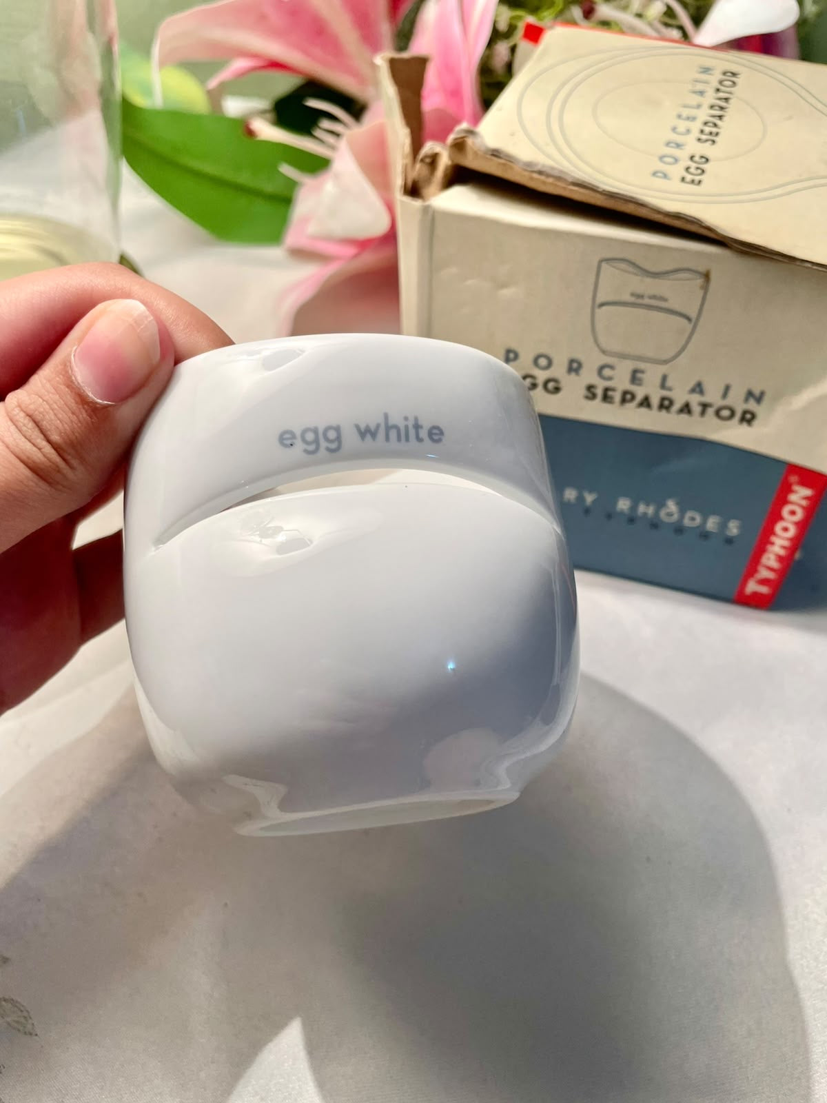 Gary Rhodes by Typhoon Porcelain Egg Separator 9 cm