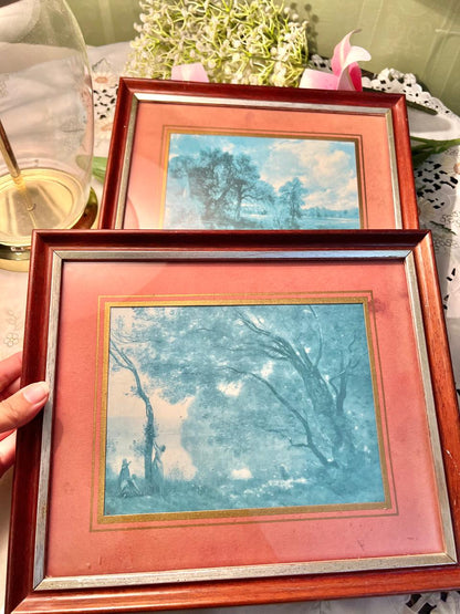 landscape painting 2-Piece Set Large 12 in