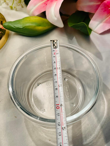 IKEA Oven-Safe Clear Crystal Round Baking Dish 4.75 in