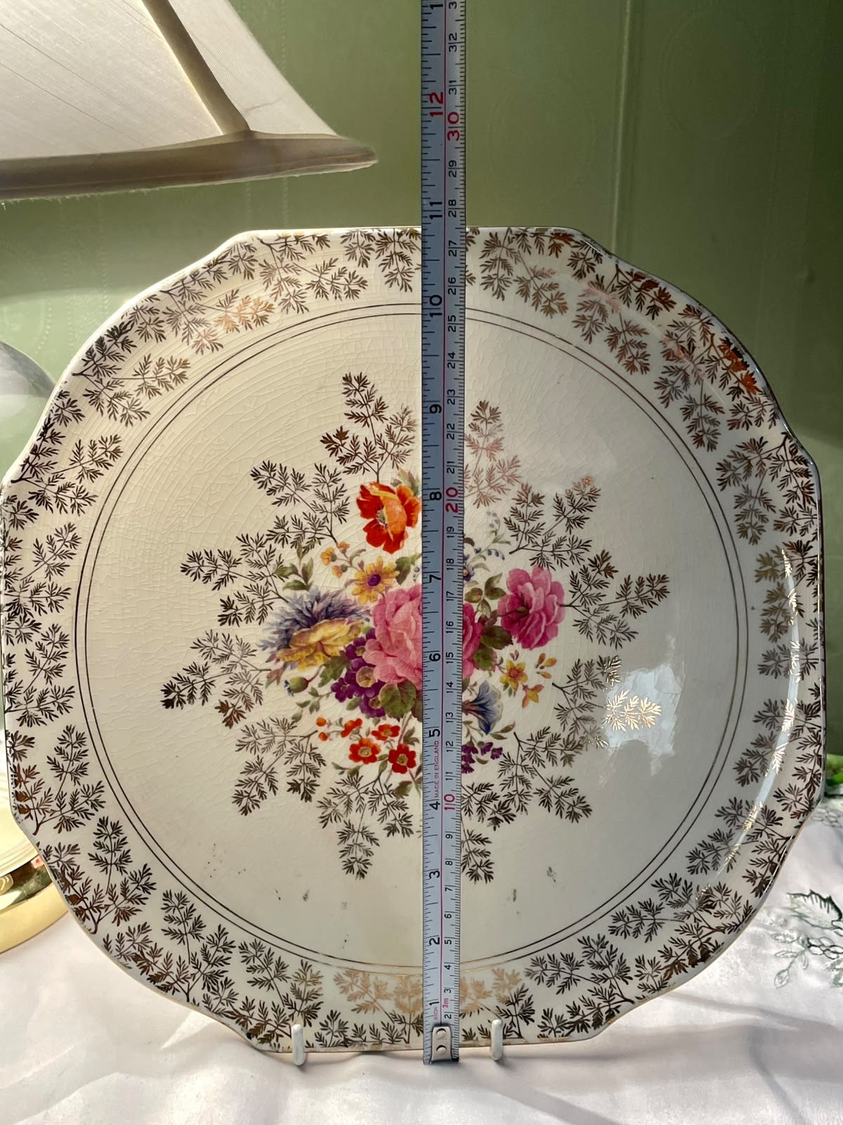 Lord Nelson Ware Floral Serving Platter Approx. 30 cm