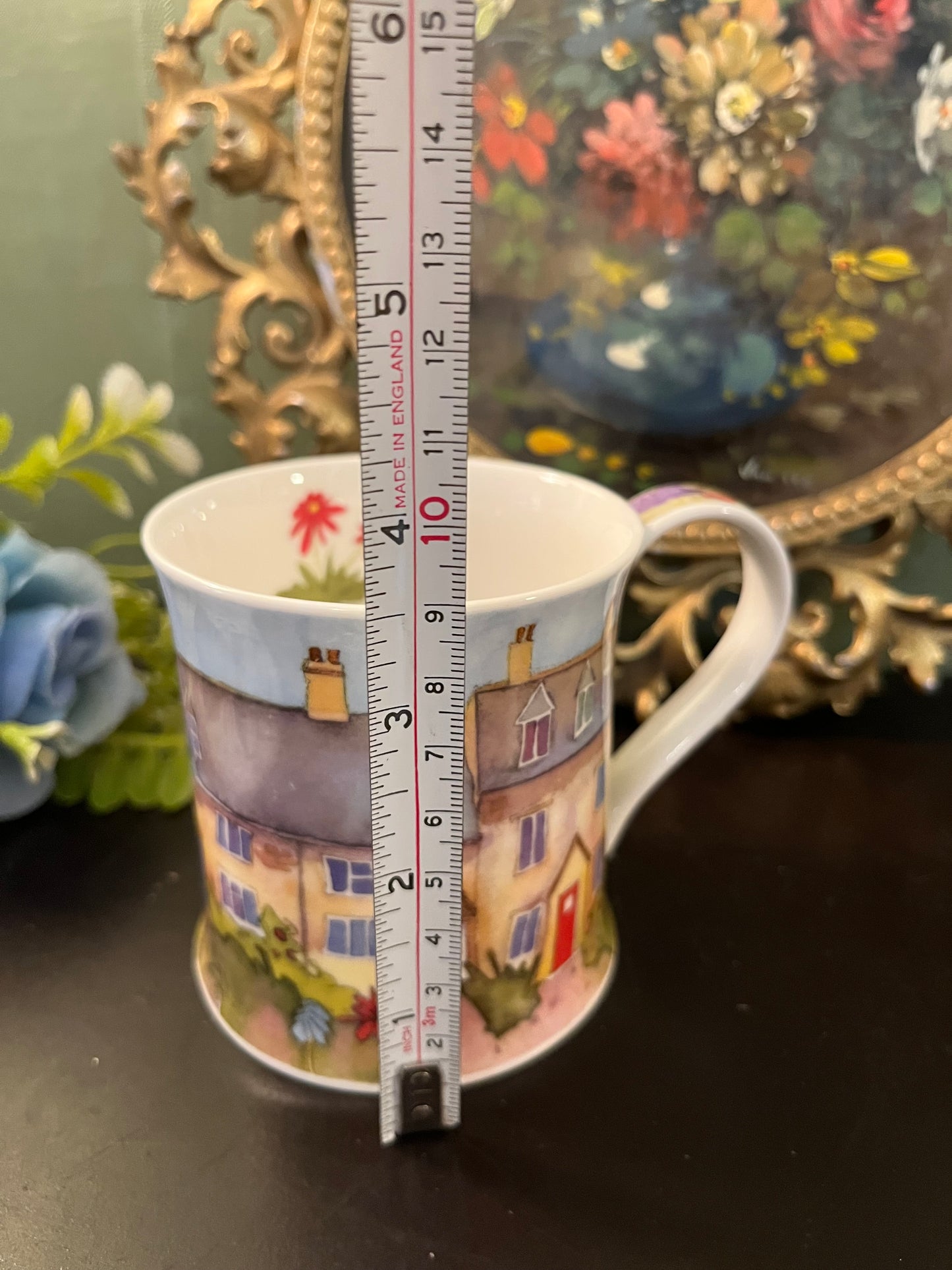 Dunoon Emma Ball Cottage Garden Fine Bone China Mug
