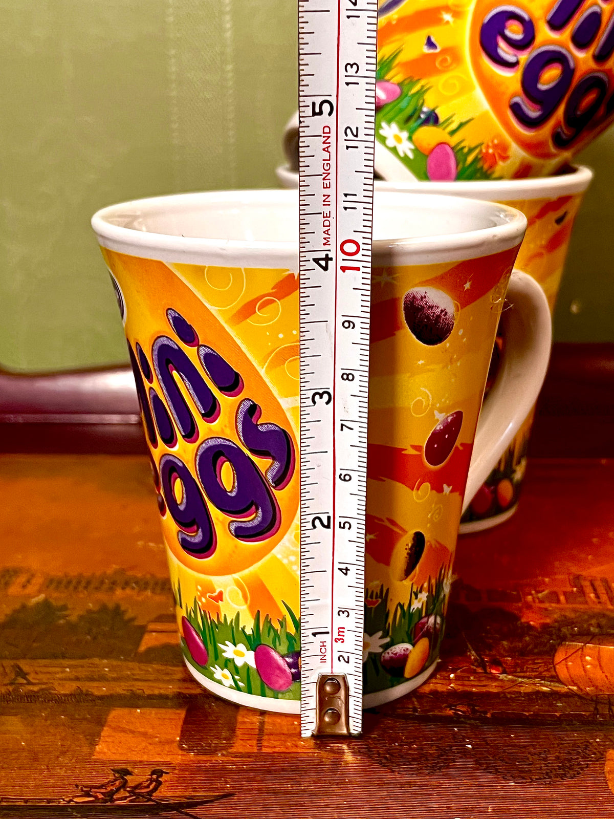 Cadbury Mini Eggs Ceramic Mugs Set of 3 10cm