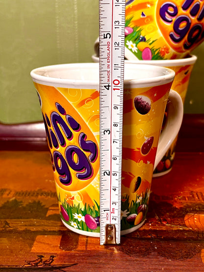 Cadbury Mini Eggs Ceramic Mugs Set of 3 10cm
