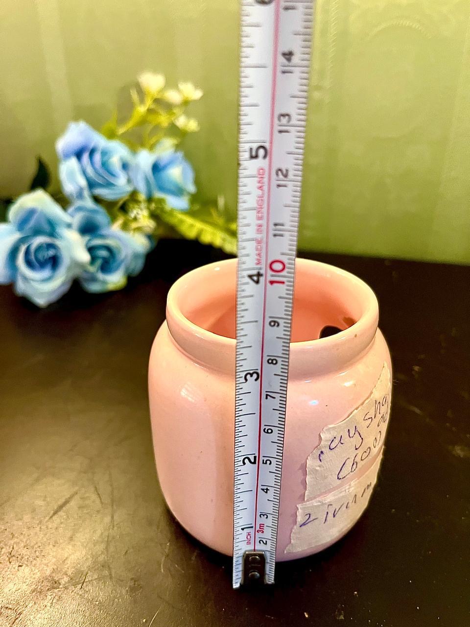 Pink Ceramic Heart Cut-Out Wax/Oil Burner
