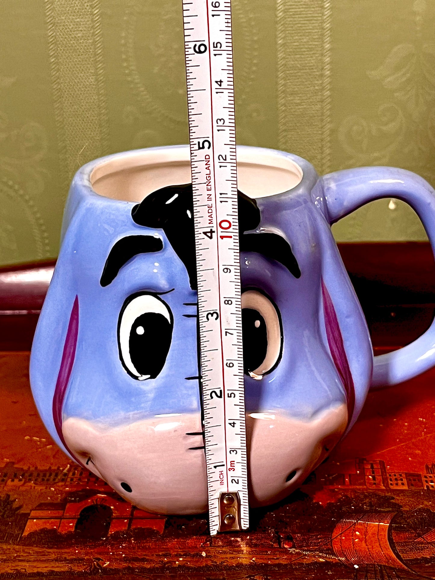 Disney Winnie the Pooh Eeyore Shaped Ceramic Mug 12cm