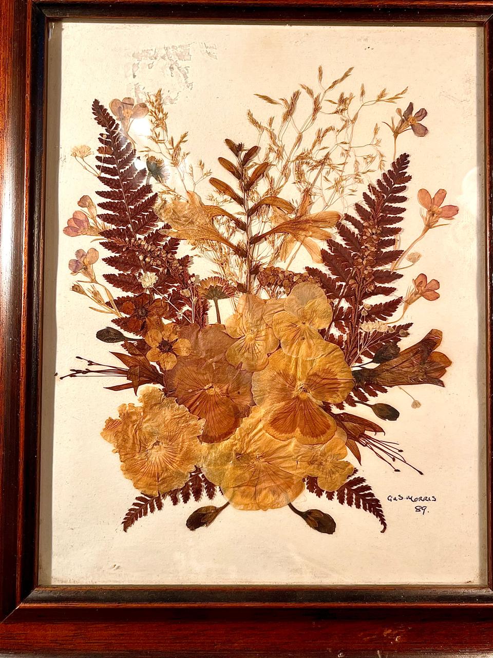 Castle Cottage Crafts Framed Dried Floral Artwork 13 in