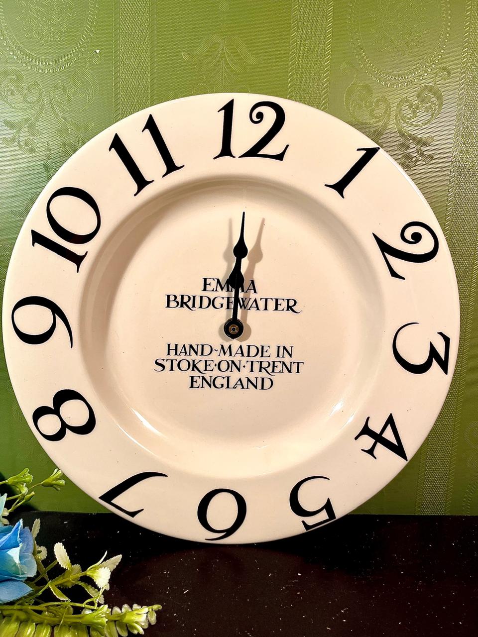 Emma Bridgewater Toast & Marmalade Wall Clock 10 in