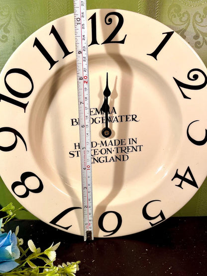 Emma Bridgewater Toast & Marmalade Wall Clock 10 in