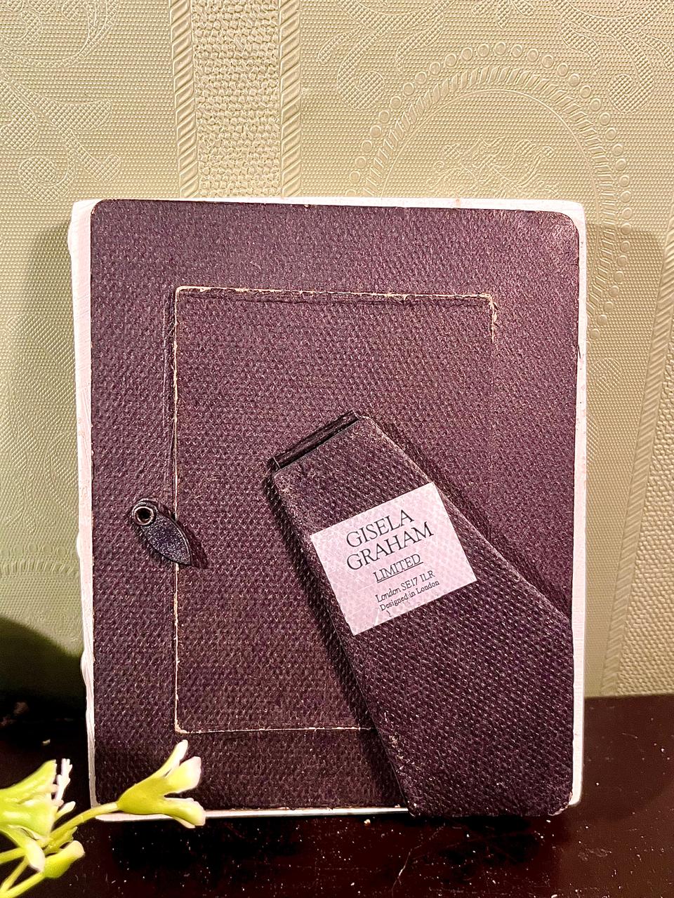 Gisela Graham Cream Rose Photo Frame 5 in