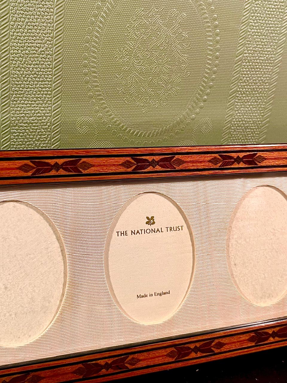 The National Trust Triple Photo Frame 8.5 Inch Made in England