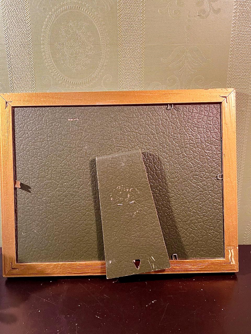 Ornate Gold-Tone Picture Frame  9-Inch