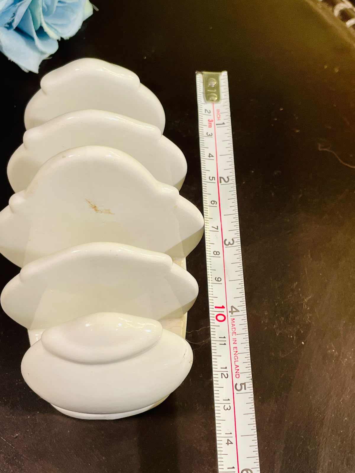 White Ceramic Toast Rack Approx. 14cm