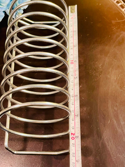 Silver-Tone Circular Toast Rack Approx. 22cm