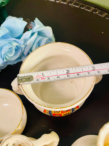 The Cornet Ware Crested Ware 8 Piece Decorative Collection