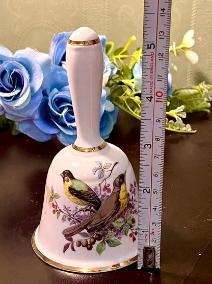 Countess Fine Bone China Bird Design Bell Made in England 13 cm