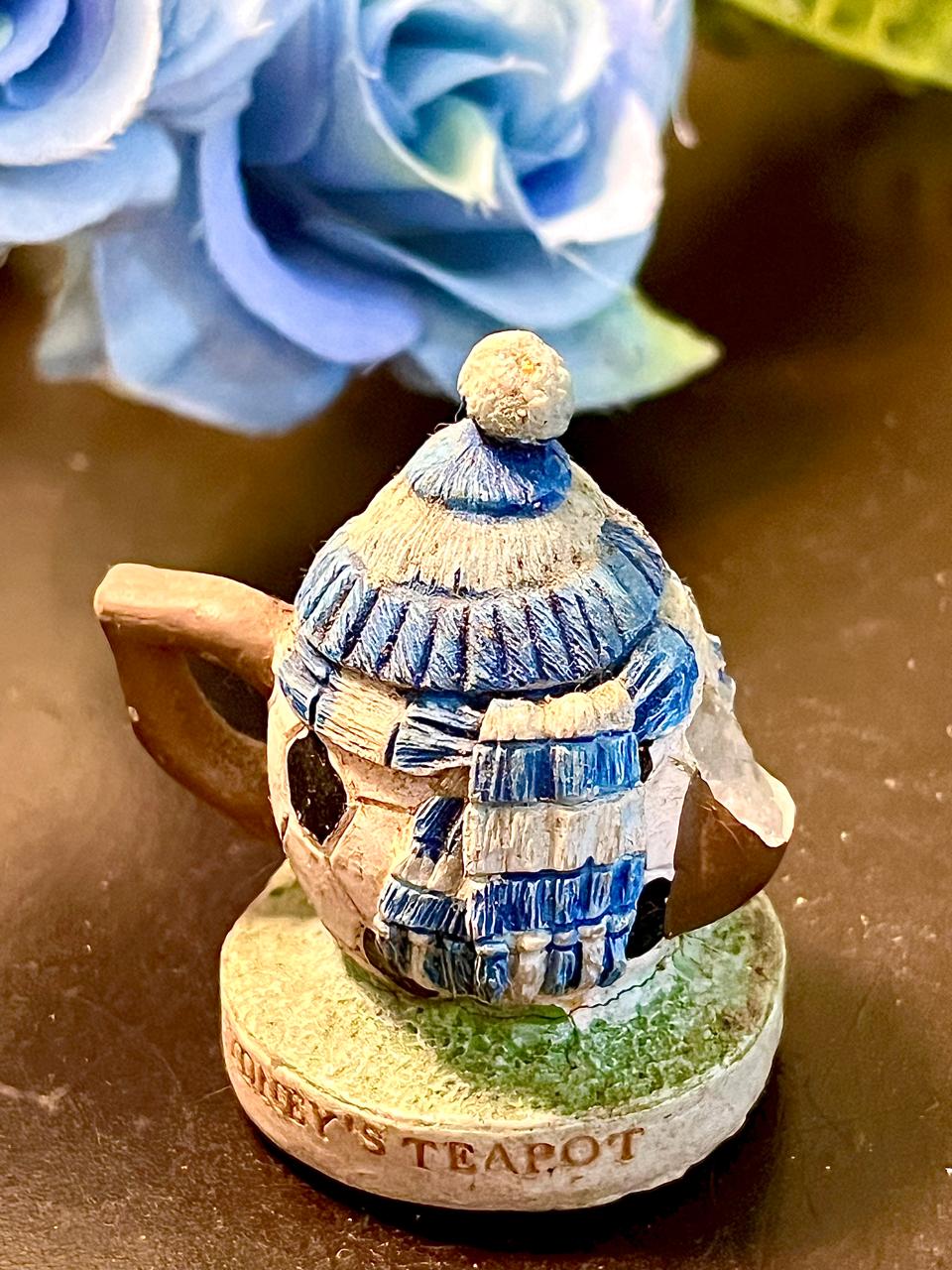 Football Teapot Miniature Home Decor 2.5 Inch