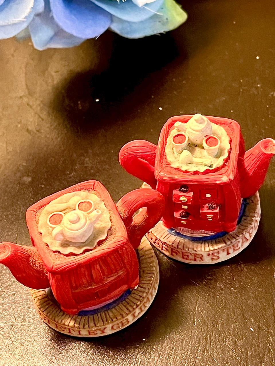 Miniature Teapot House Decor Set of 2