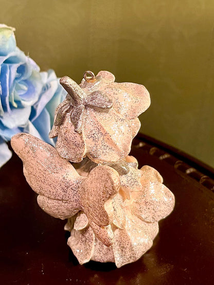 Silver Fairy Hanging Ornament Figurine 4 Inch