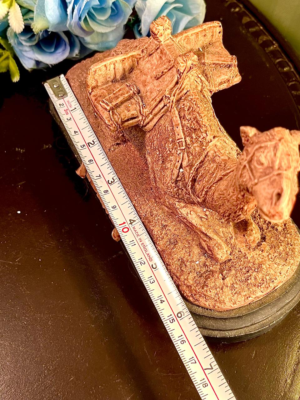Lanzarote Camel Figurine with Saddle, Approx. 7 Inches