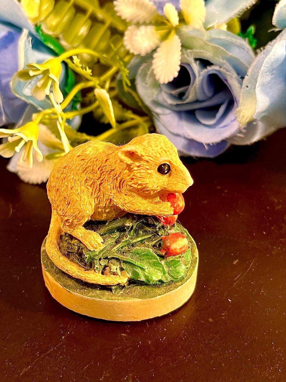 Mouse Miniature Figurine Home Decor 2.5 inches